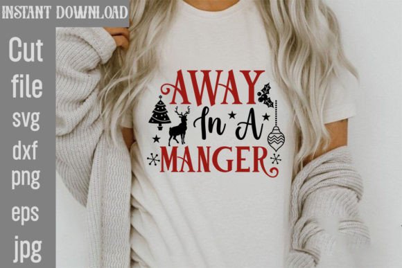 Away in a Manger SVG Cut File Review