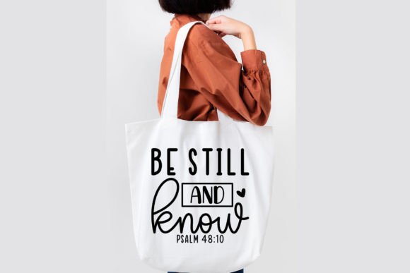 Be Still and Know Psalm 48-10 Embroidery Design