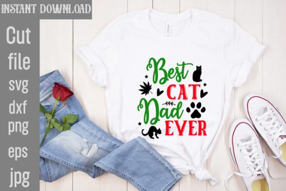 Best Cat Dad Ever SVG Cut File: A Designer's Review