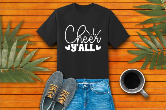 Cheer Y all Craft SVG: A Versatile T-Shirt Design Graphic