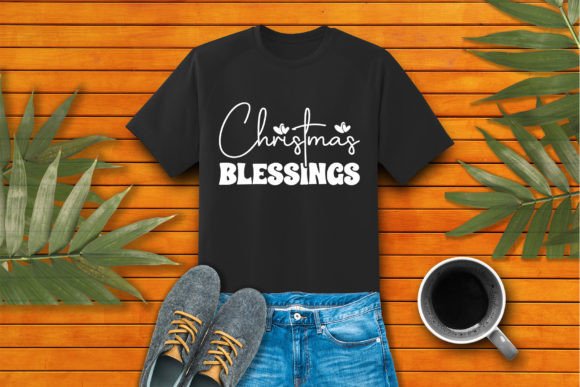 Christmas Blessings Craft SVG: Perfect for T-Shirt Designs and Graphics