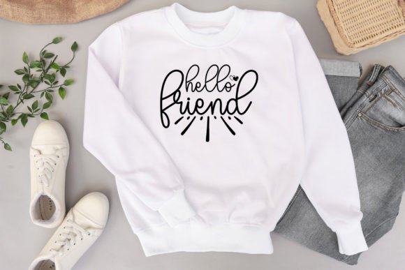 Hello Friend Craft SVG: A Welcoming Design