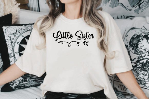 Little Sister: A Charming Graphics Set for T-Shirt Designs